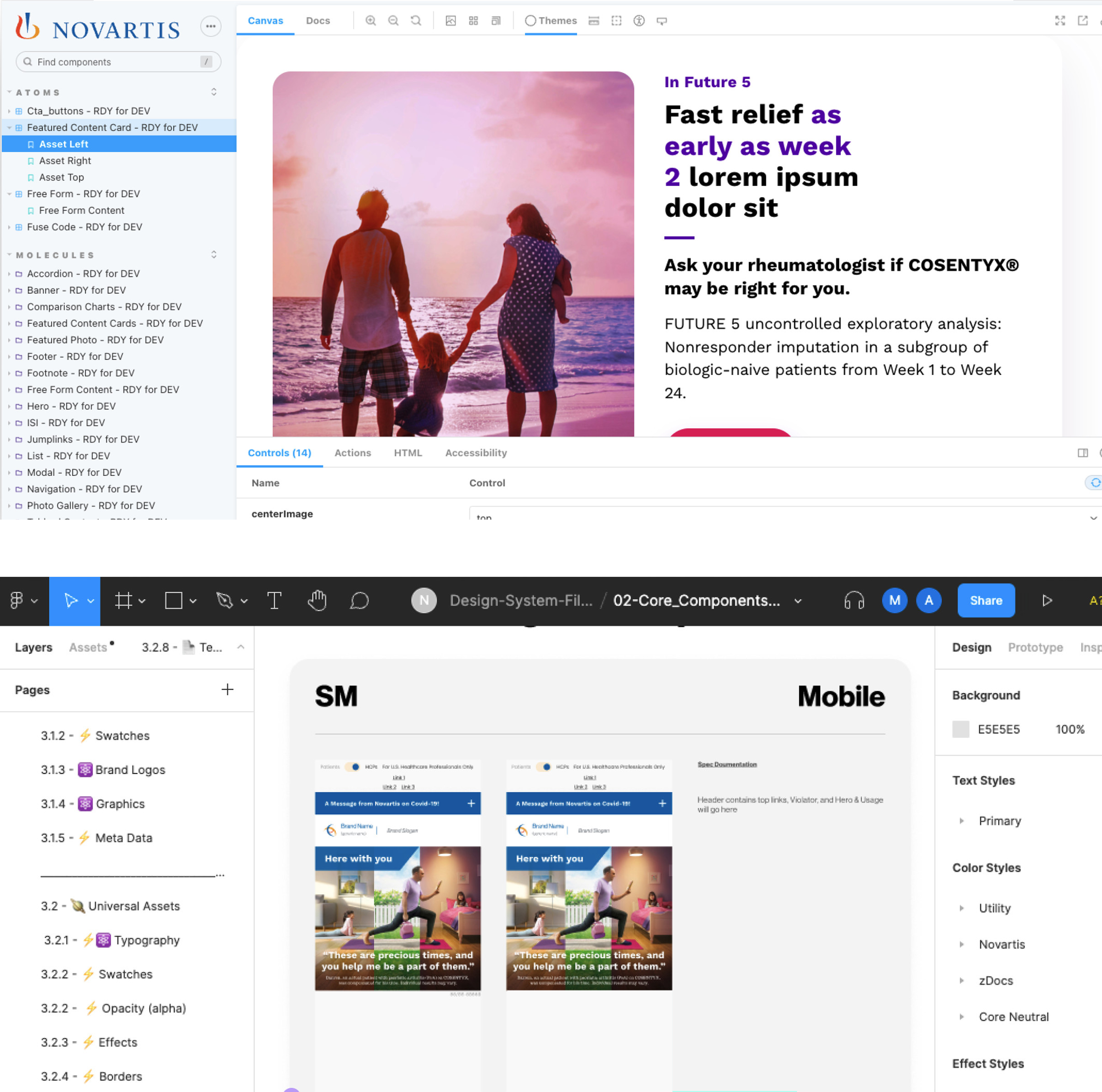 For Designers — US Pharma DS Figma design kit and component resources